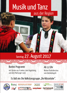 Flyer Kultursommer 27. August 2017